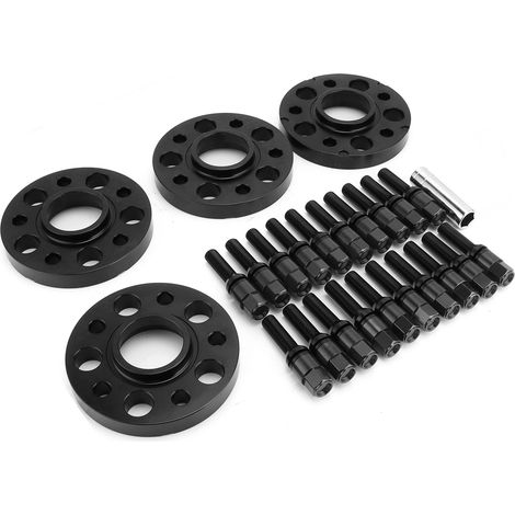 Kit d'entretoises de roue 20mm de rechange pour Série 3 G20 318d 320d 320i 330d 330i 2019-2020 Noir (1/5)