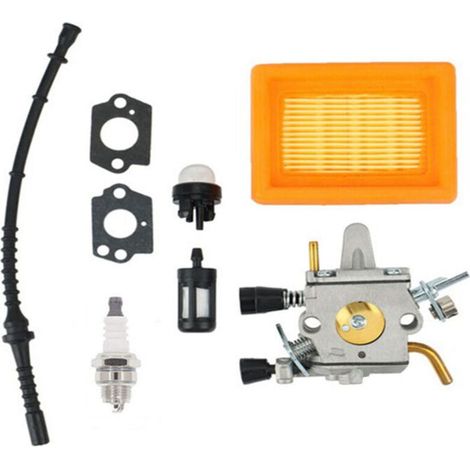 Luftfilter, Ölfilter, Ölschläuche, Ölsaugpumpen und Rasenmäherzubehör, geeignet für FS400-, FS450- und FS480-Vergaser.