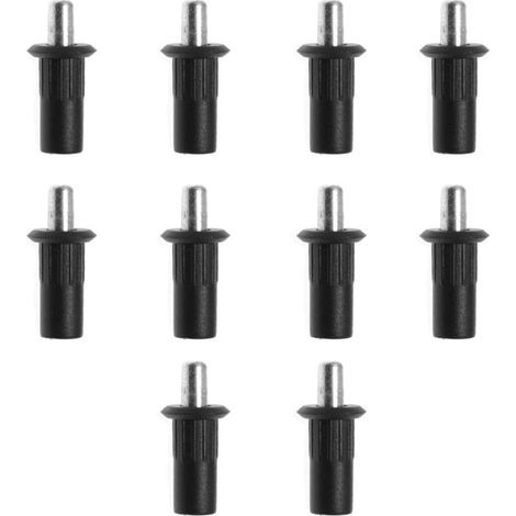 Lot de 10 goupilles de réparation télescopiques cachées à ressort pour porte d'armoire, meubles, stores, tiroirs (1/5)