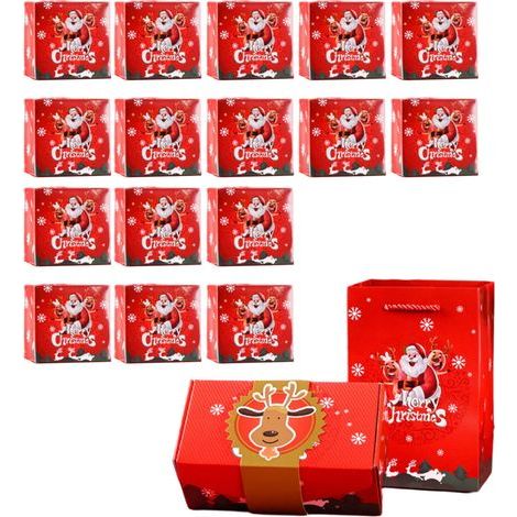 Boîte-cadeau de noël pliable polyvalente et sac de-16 A (1/2)