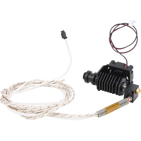 Extrusionskopf aus Vollmetall für 3D-Drucker, BP6 Hot-End-Kit mit M624V-Düse, Hochleistungs-Heizzubehör