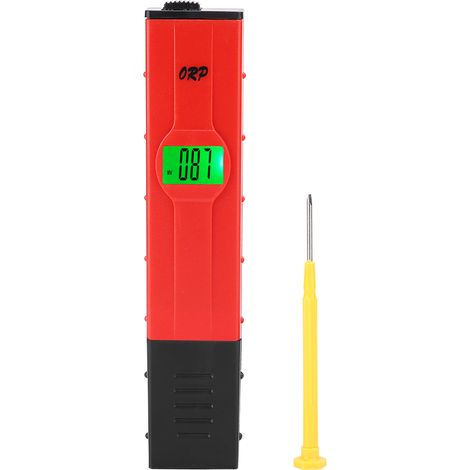 Stylo compteur ORP, testeur portable, moniteur compact de qualité de l'eau, rétroéclairage LCD pour sources d'aquarium (1/5)