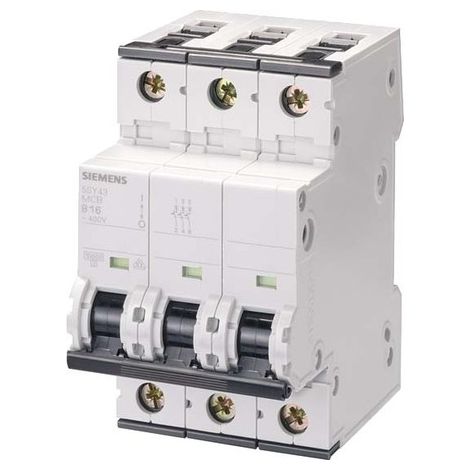 LS-SCHALTER 6KA 3P. C25 EINBAUTIEFE:70MM SIEMENS INDUS.SECTOR 5SY63257