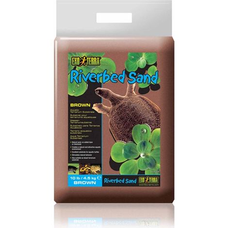 Sabbia per rettili Exo Terra 4,5 kg marrone naturale