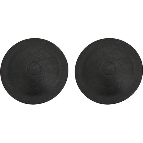 Coppia di copridadi di fissaggio superiori per ammortizzatori anteriori 51938656 per Fiat 500 Abarth 2008 e successivi -Crezuo