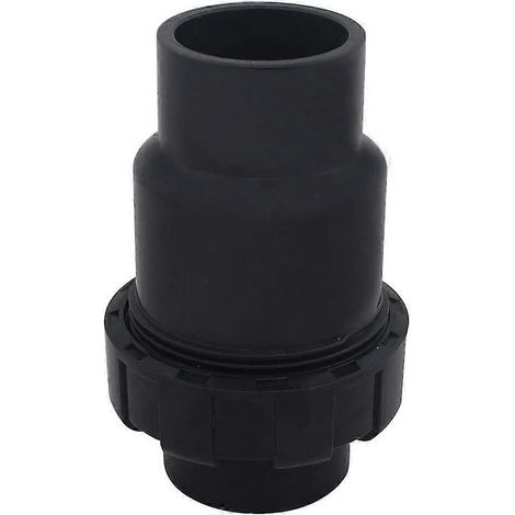 Clapet anti-retour à bille de 32 mm, clapet anti-retour d'eau en PVC, vanne anti-retour pour piscine (diamètre intérieur 3 (1/5)