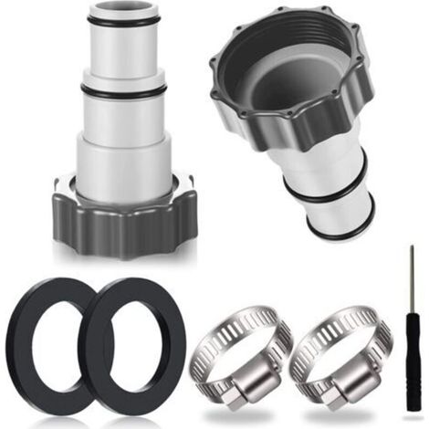 Adaptateur Tuyau Piscine, Adaptateur Piscine, Adaptateur Tuyau Piscine, Adaptateur Tuyau pour Pompe