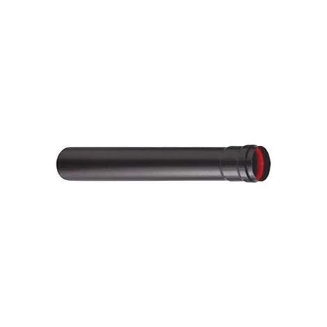TUBO PER STUFE A PELLET NERO OPACO ALA PELLET AETERNUM  ø mm.100x250h.    ALA