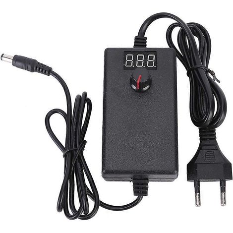 Einstellbares 3-12V 2A Netzteil mit Display für Wasserpumpe und Bohrmotor, 24W Drehzahlregleradapter (1/5)