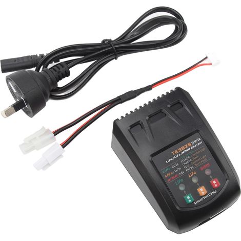 Chargeur d'équilibrage mini compact à entrée stable, portable, pour voiture, batterie lithium-polymère. (1/5)