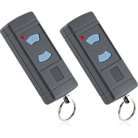 [JAMAIS UTILISÉ]Lot de 2 Boutons Bleus Émetteur Garage 868 MHz Compatible HORMANN HSE2 HSM4 HSE4 Tubauto HS4