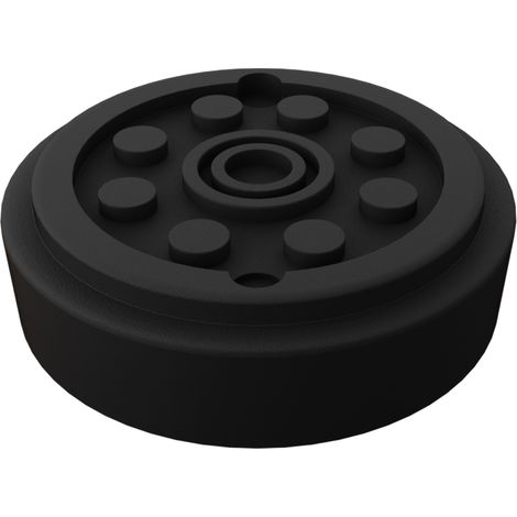Tampone in goma universale per cric idraulico o sollevatore per veicoli 52 x 14mm (de) (1/4)