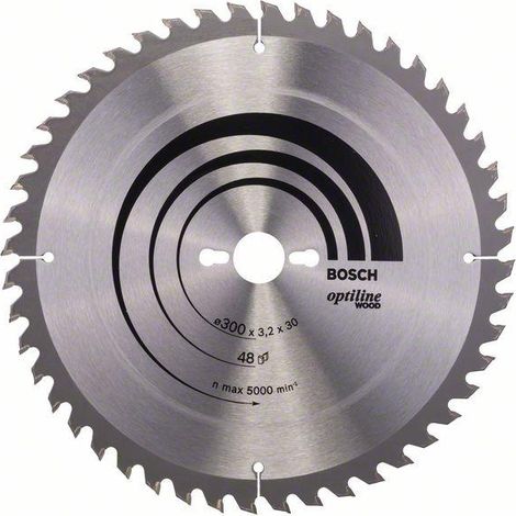 Bosch PRO Wood Kreissägeblatt, 300 x 3,2 x 30 mm, T48