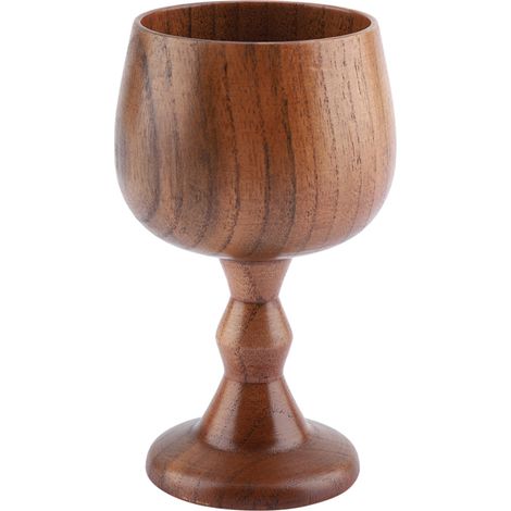 Tasse en bois saine et élégante pour café, vin ou raisins - Mug multifonctionnel en bois (1/5)