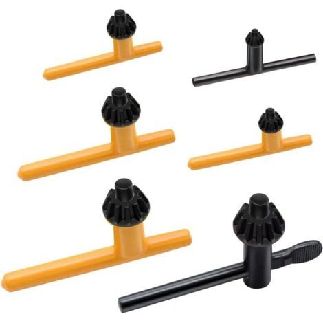 Chiave per mandrino trapano, 6 misure, per mandrino trapano a colonna, chiave per trapano elettrico, diametro: 4 mm, 6 mm, 10 mm, 13 mm, 16 mm, 20 mm