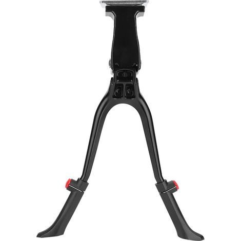 Höhenverstellbarer, zweibeiniger Fahrradständer mit Mittelmontage für Fahrräder mit 24-28 Zoll Durchmesser (1/5)