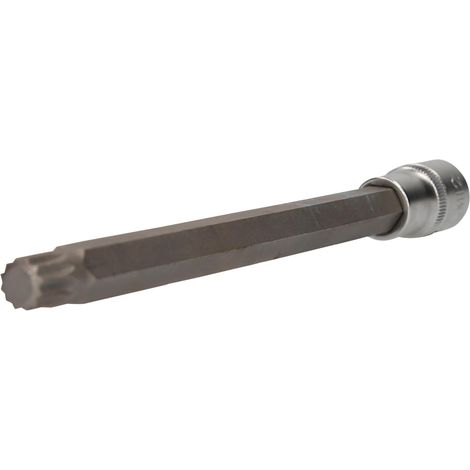 BRILLIANT TOOLS BT022962 Bussola a inserto millerighe 1/2", lunga 200 mm, M12 [Powered by KS TOOLS] (1/4)