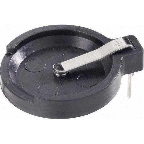 Keystone Electronics 502 Knopfzellenhalter 1x CR1616, CR1620, CR1625, CR1632 Horizontal, Durchsteckm (1/2)