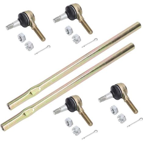 2 jeux de biellette de direction avec kit d'extrémités de remplacement pour Suzuki QUADSPORT 400 LTZ400 LTZ400Z 20032004