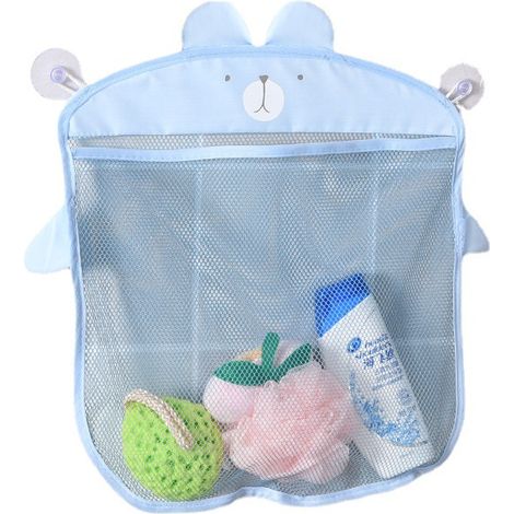 Filiyano-Filet de rangement pour jouets dans la salle de bain des enfants - Filet de bain avec 2 ventouses -, ZQKLA (1/5)