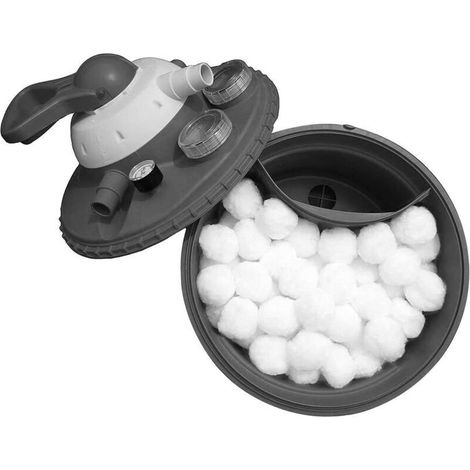 Billes filtrantes, boules filtrantes de piscine 500G / 700G, matériau filtrant à haute perméabilité à l'eau pour pompes de piscine, sable filtrant pour filtres à sable de piscine (500g) (1/3)