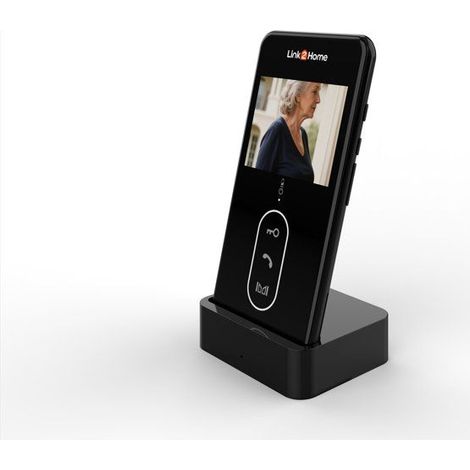 Visiophone sans fil LINK2HOME 3" Noir Portable 150 m Vision nocturne