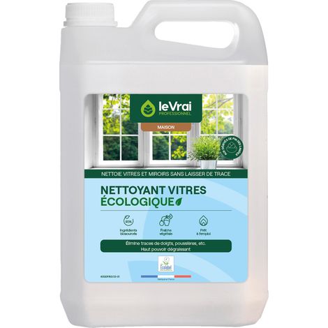 Limpiador ecológico de cristales y superficies 5l - Le Vrai