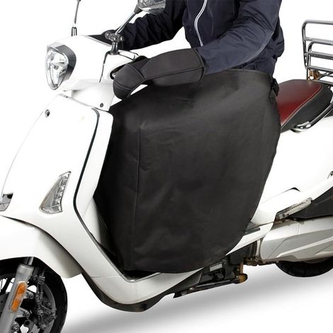 Protège-jambes de scooter – Imperméable – Doublure polaire – Coupe-vent – Universel (1/5)