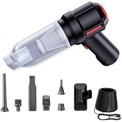 Mini Souflette électrique air comprimé: portabilité Handheld Cordless Vacuum Cleaner dépoussiérant et aspirateur pc, depoussierant Voiture, Bureaux, intérieurs de Voiture (1/5)