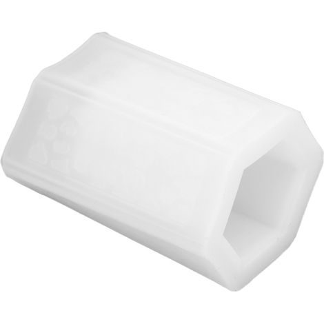 Moule en Silicone Hexagonal Réutilisable pour Création de Pots de Fleurs DIY (1/5)