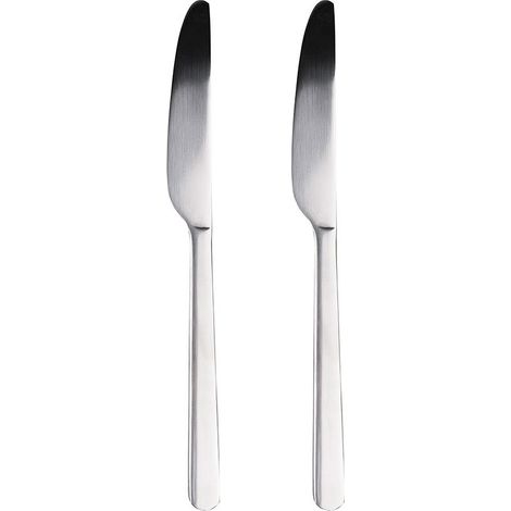 Set 2 Unidades Cuchillo Acero Inoxidable Reciclado Brillo Earth SG7779 San Ignacio (1/2)