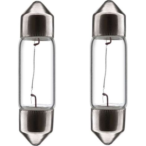 2x ampoule 6V 5W SV7 8mm x 28mm navette voiture moto remorque tracteur éclairage universel lumière