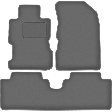 Alfombrillas de grafito para Honda Civic VII Sedán (2001-2005)