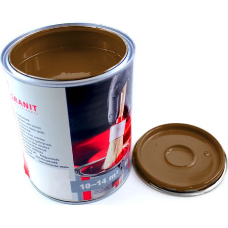 Barniz Fortschritt marrón RAL 8700 nopolux wickens granito Bote de 1 l (1/2)
