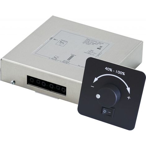 Infraworld Easy Control Sauna Infrarotsteuerung mit Regler für Infrarotstrahler schwarz