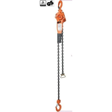 Robur 8146 Paranco a leva - 1,50 Ton x 1,5 m