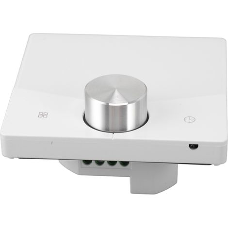 Thermostat intelligent blanc WiFi pour application Tuya, bouton de commande, rétroéclairage ignifugé, AC95-240V pour chaudière à gaz (1/5)