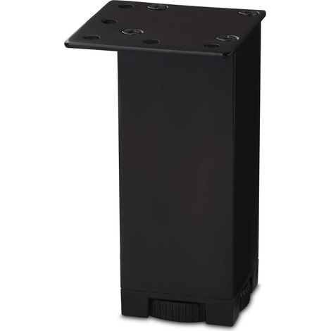 Möbelfuß ROMEO schwarz Höhe 100 mm