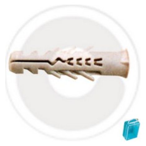 cf 20 pcs E ancrages sans bord 5 mm avec prise murale ailettes anti-rotation