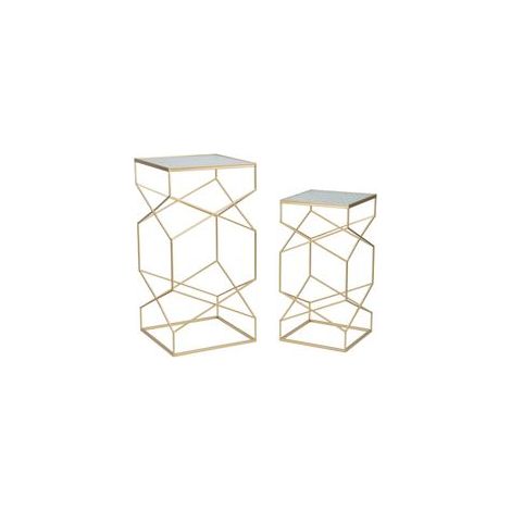 Support de téléphone en verre coppia cm 50x50x100-40x40x80 (1/5)