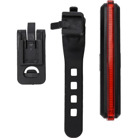 Lampe arrière LED pour vélo, sécurité et signalisation, feu clignotant pour cyclisme (1/5)