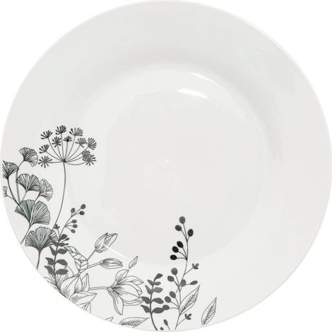 Servizio floreale bianco da 18 pezzi - Sg secret de gourmet (1/4)
