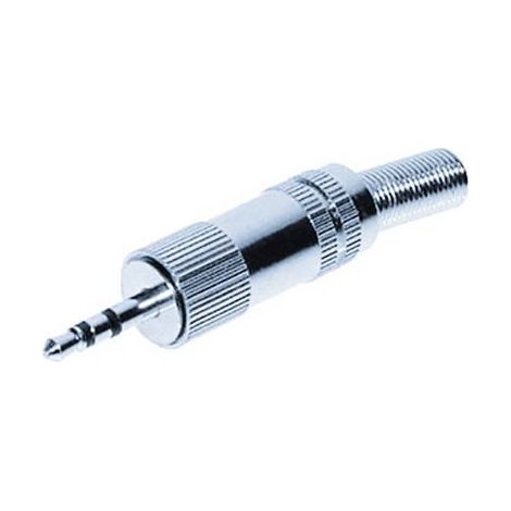 Jack 2.5 mm mâle, droit TRU COMPONENTS 1559803 Nombre de pôles: 3 stéréo argent 1 pc(s)