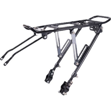 Porte-vélo Arrière Réglable pour Vélo - Porte Bagage - Attache Velo - Bagages pour Vélo - Support Robuste - Accessoires de Vélo (1/5)