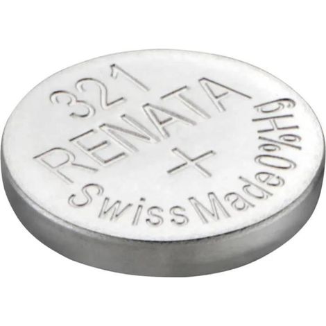 Renata 321 Batería de Botón Plata 1,55 V 14,5 mAh
