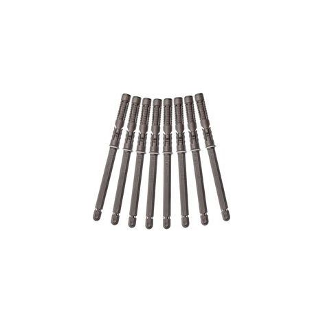 Lot de 8 supports invisibles flottants, fixation murale invisible, pour étagères (10 x 145mm) (1/5)