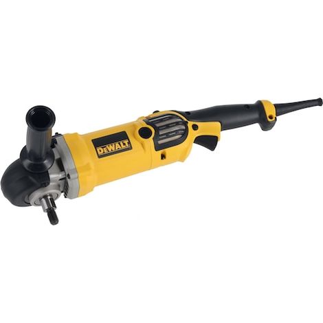 Dewalt – Polisseuse rotative 1250W 150-180 mm – Vitesse variable 600-3500 min-1 – Pour bois, métal et pierre naturelle – Interrupteur à tension nulle (1/10)