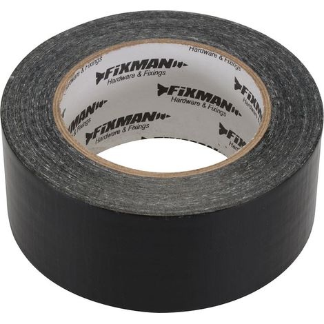 Fixman Super Heavy Duty Duct Tape - 50mm x 50m Black