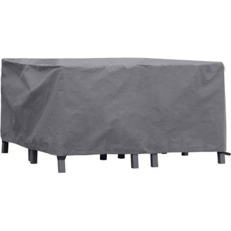 Velleman Copertura per mobili da giardino grigia 140x140x70 cm