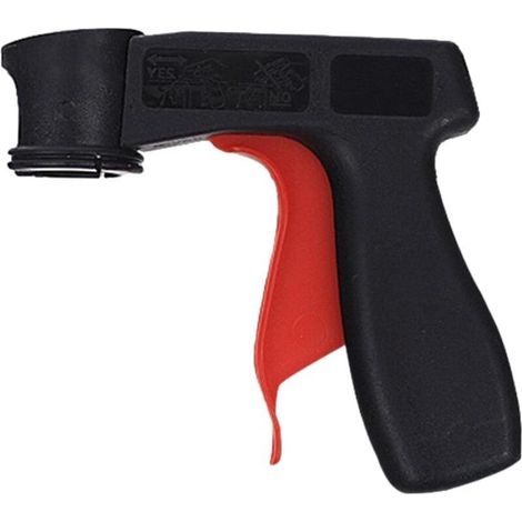 Farbspritzpistole, Sprühdosengriff, Spritzpistole für Aerosoldosen, Farbdosenhalter aus Kunststoff, Zubehör für Farbspritzpistolen (1/5)